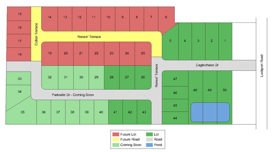 Eaglechase Site Plan